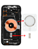 iPhone 12 Pro Max / 12 Pro / 12 Magnet for Back Glass Wireless Charging (Premium)