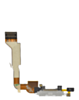 Charging Port Flex Cable for iPhone 4 CDMA (WHITE) (Premium)
