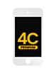 LCD Assembly for iPhone 4 CDMA (WHITE) (Premium)