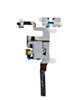 Headphone Audio Jack & Volume Button for iPhone 4GSM (WHITE)