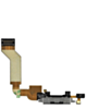 Charging Port Flex Cable for iPhone 4S (BLACK) (Premium)