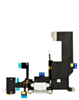 Charging Port Flex Cable with Headphone Jack (WHITE) for iPhone 5 (Premium)