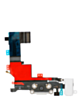 Charging Port Flex Cable for iPhone 5S (WHITE) (Premium)