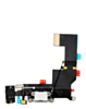 Charging Port Flex Cable for iPhone 5S (WHITE) (Premium)