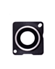 Back Camera Lens with Bracket for iPhone 5S (WHITE)