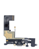Charging Port Flex Cable for iPhone 5SE (BLACK) (Premium)