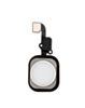 Home Button Flex Cable for iPhone 6P / 6 (WHITE) (Biometrics may not work)