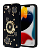 Luxury Diamond Shiny Cases with Ring - BLACK for iPhone 7 / 8 (Only Ground Shipping)