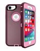 Heavy Duty Case for iPhone 7 / 8 (MAROON & PINK) (Only Ground Shipping)