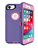 Heavy Duty Case for iPhone 7 / 8 (PURPLE & LIGHT PINK) (Only Ground Shipping)