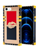 Shiny Lips Square Case - Style 1 for iPhone 8 / 7 (Only Ground Shipping)