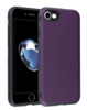 Full Cover New Design Silicone Case - PURPLE for iPhone 7 / 8 (Only Ground Shipping)