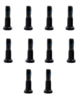 Bottom Screws for iPhone SE (2020) / 8P / 8 / 7P / 7 (BLACK) (Pack of 10)