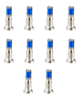 Bottom Screws for iPhone SE (2020) / 8P / 8 / 7P / 7 (SILVER) (Pack of 10)