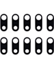 Back Camera Lens with Adhesive for iPhone 8P / 7P (Glass Only) (Pack of 10)