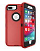 Heavy Duty Case for iPhone 8P / 7P (RED & BLACK) (Only Ground Shipping)