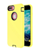 Silicone Design Heavy Duty Case - YELLOW for iPhone 8P / 7P (Only Ground Shipping)