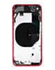 Back Housing Frame with Small Components Pre-Installed for iPhone 8 / SE 2020 (NO LOGO) (RED)