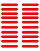 Liquid indicator sticker for LCD for iPhone 8 (Pack of 20)