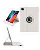360 Degree Rotating Swivel Stand Case - WHITE for iPad Air 13 2024 / Pro 12.9 (3rd / 4th / 5th / 6th) (Only Ground Shipping)