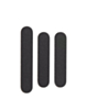 Hard Buttons (Power / Volume) for iPad Pro 11" (5th Gen, 2024) / iPad Pro 13" 7th Gen (2024) (SPACE BLACK)