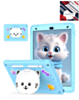 Shockproof Kickstand Case with Pen Slot - LIGHT BLUE for iPad 10.2" (7th / 8th / 9th) (Only Ground Shipping)