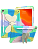 Protective Butterfly Stand Design Case - COLORFUL for iPad 5 (2017) / iPad 6 (2018) / Air 1 / Air 2 / Pro 9.7 (Only Ground Shipping)