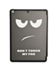 Old Style Notebook Design Case - Don't Touch for iPad 10.2" (7th / 8th / 9th) / Air 3 / Pro 10.5 (Only Ground Shipping)