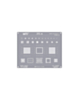 MaAnt 0.12mm Square Chamfer BGA Reballing Stencil for iPad Mini 2 / Mini 3 / iPad 5 (Not Returnable)