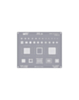 MaAnt 0.12mm Square Chamfer BGA Reballing Stencil for iPad Mini 4 / iPad 6 (Not Returnable)