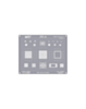 MaAnt 0.12mm Square Chamfer BGA Reballing Stencil for iPad 5 2017 (A9) / Pro 10.5 / 12.9 2nd Gen (A10X) (Not Returnable)