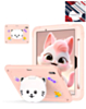 Shockproof Kickstand Case with Pen Slot - ROSE PINK for iPad 10 2022 (10.9") / iPad 11 (A16) (Only Ground Shipping)