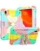 Protective Butterfly Stand Design Case - COLORFUL ROSE GOLD for iPad 10 2022 (10.9") / iPad 11 (A16) (Only Ground Shipping)