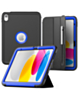 Full Body Protective Case - DARK BLUE for iPad 10 2022 (10.9") / iPad 11 (A16) (Only Ground Shipping)