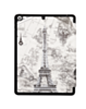Old Style Notebook Design Case - Eiffel Tower for iPad Air 11 2024 / 10 2022 (10.9") / Air 4 / Air 5 / Pro 11 (1st / 2nd / 3rd / 4th) (Only Ground Shipping)