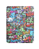 Old Style Notebook Design Case - Graffiti for iPad Air 11 2024 / 10 2022 (10.9") / Air 4 / Air 5 / Pro 11 (1st / 2nd / 3rd / 4th) (Only Ground Shipping)