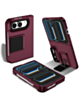 Square Kickstand Case for iPhone Duo (Burgundy) (Only Ground Shipping)