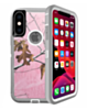 Heavy Duty Case for iPhone X / XS (CAMO PINK) (Only Ground Shipping)