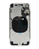 Back Housing Frame with Small Components Pre-Installed for iPhone X (NO LOGO) (SILVER)