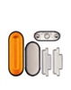iWatch Ultra (49MM) Button Set (Orange / Silver) (5 Piece Set)