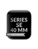 Housing for iWatch (40mm) SE (GPS / Small Components) (BLACK) (OEM Pull A Grade) (Only Ground Shipping)