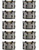 Charging Port for Galaxy J3 (J337)/J3 (J320)/J1 (J100)/J5 (J500)/J7 (J737)/TAB A 8.0 (2015)/J7 PRO (J730)/J6 (J600)/8 (10 Pieces)