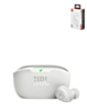 JBL Vibe Bud TWS True Wireless Earphones - WHITE (Only Ground Shipping)