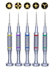 AiXun AX-IS005 2D Alloy Steel Screwdriver Set (Philips / Tri-point / Pentalope / Pinhead Philips / Torx T2)