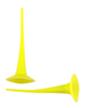 Kaisi Long Tail Shaped Silicone Phone Stand Holder (Mix Color) (Not Returnable)