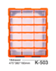 Kailiwei K-503 Storage Box with 18 Drawers (Only Ground Shipping) (Not Returnable)