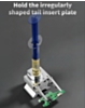 Lanrui B17 Bright Warcraft King Metal Clamp for Clamping Irregularly Shaped Motherboards