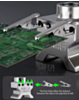Lanrui B17 Bright Warcraft King Metal Clamp for Clamping Irregularly Shaped Motherboards