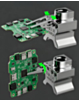 Lanrui B17 Bright Warcraft King Metal Clamp for Clamping Irregularly Shaped Motherboards