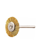 LANRUI Copper Brush Used with a Hand Drill for Glue Removal (3.0 Size / 5 Pcs) (Only Ground Shipping)